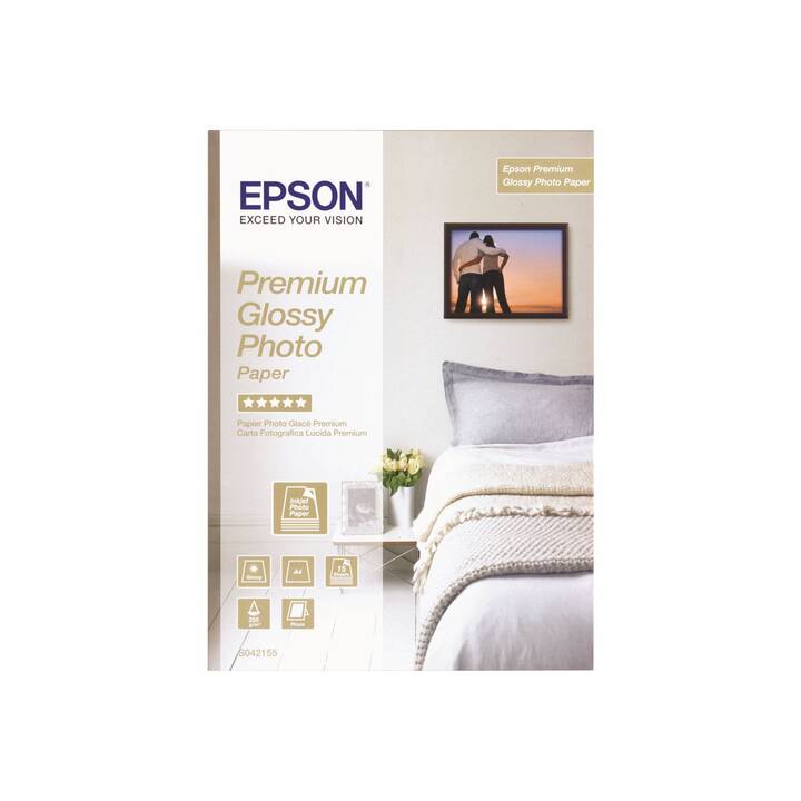 EPSON Premium Fotopapier (1 Stück, 406 x 30500 mm, 260 g/m2)