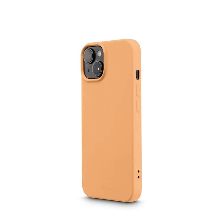 HAMA Backcover Fantastic Feel (iPhone 14, Orange)