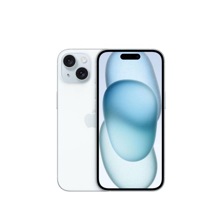 APPLE iPhone 15 (256 GB, Blau, 6.1", 48 MP, 5G)