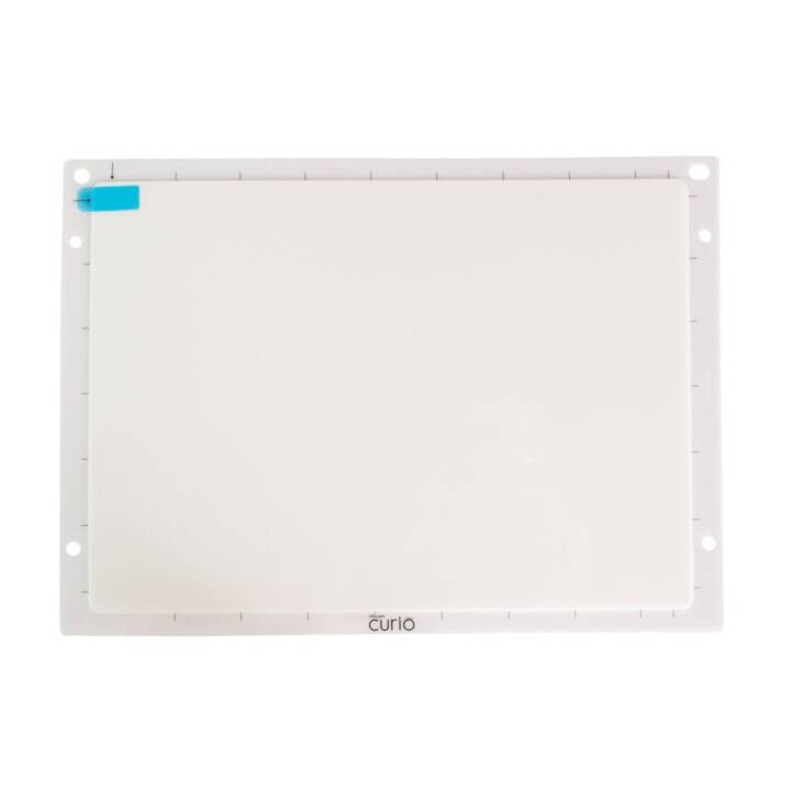 SILHOUETTE Pressmatte Curio 6" (215 mm x  150 cm, Weiss)