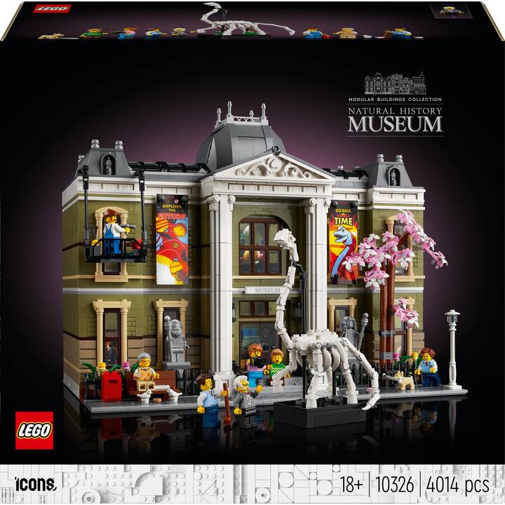 LEGO Icons Le Muséum d’Histoire naturelle (10326, Difficile à trouver)