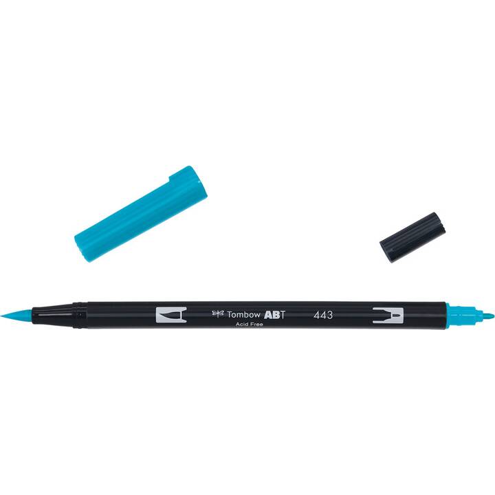 TOMBOW Dual Brush ABT 443 Pennarello (Turchese, 1 pezzo)