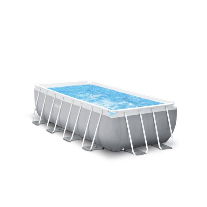 INTEX Piscina fuori terra con struttura tubolare in acciaio Prism Frame (400 x 200 x 100 cm) (200 cm x 400 cm x 100 cm)