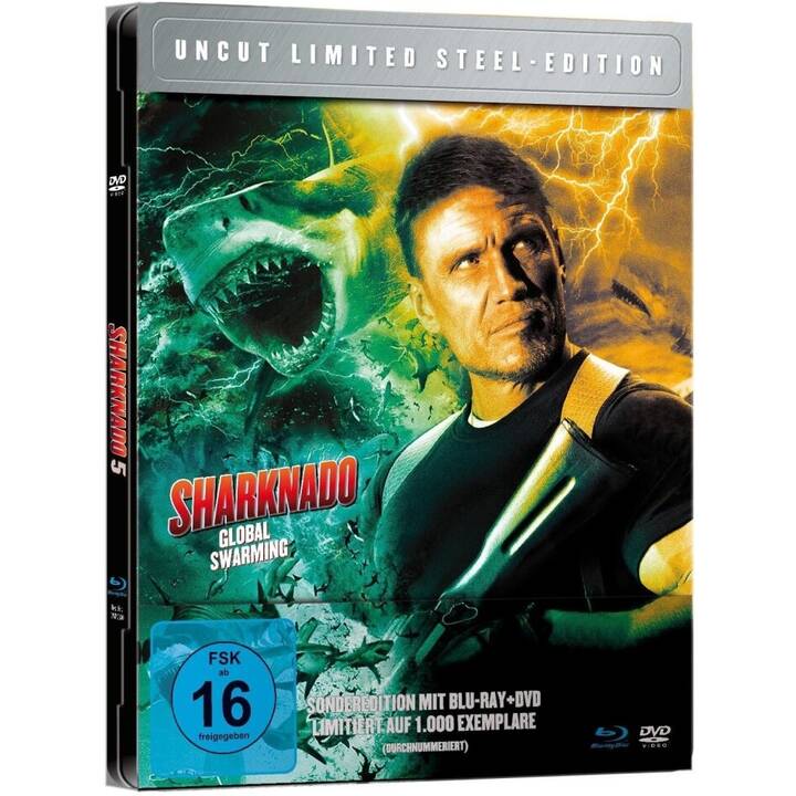 Sharknado 5 - Global Swarming (Limited Edition, Steelbook, Uncut, DE, EN)