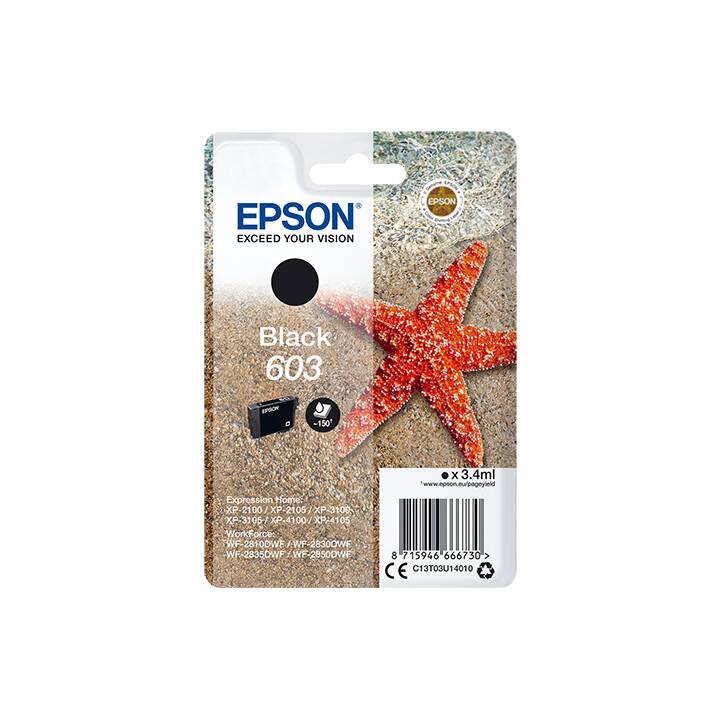EPSON 603 (Noir, 1 pièce)
