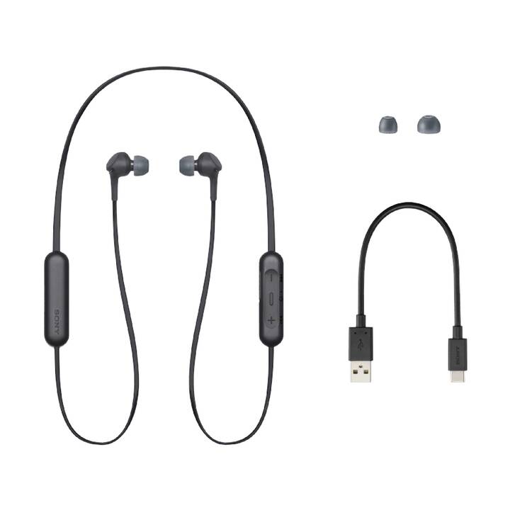 SONY WI-XB400 (In-Ear, Bluetooth 5.0, Noir)