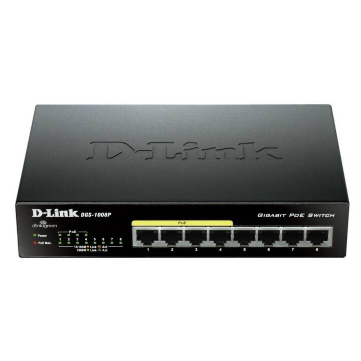 D-LINK DGS-1008P/E