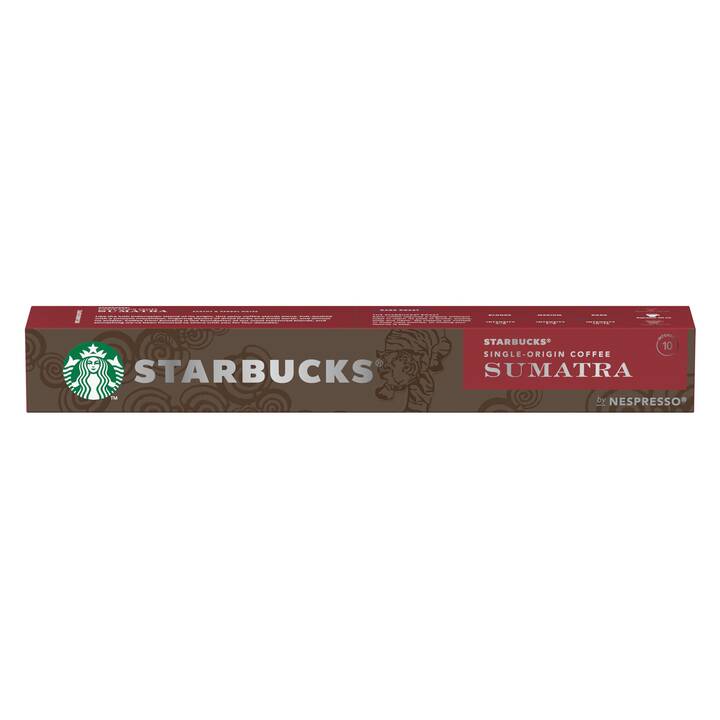 STARBUCKS Capsules de Café Sumatra (10 pièce)