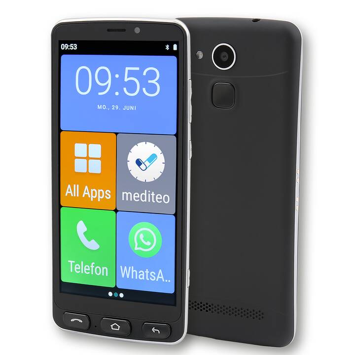 OLYMPIA Neo (16 GB, Argent, Noir, 5.5", 8 MP)