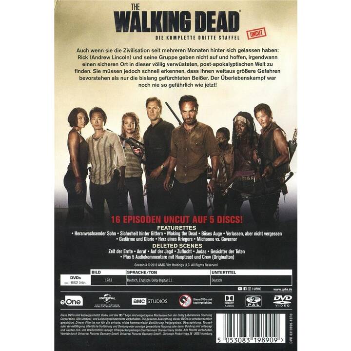 The Walking Dead Saison 3 (DE, EN)