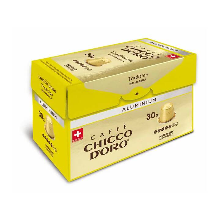 CHICCO D'ORO Kaffeekapseln Tradition 100% Arabica (30 Stück)