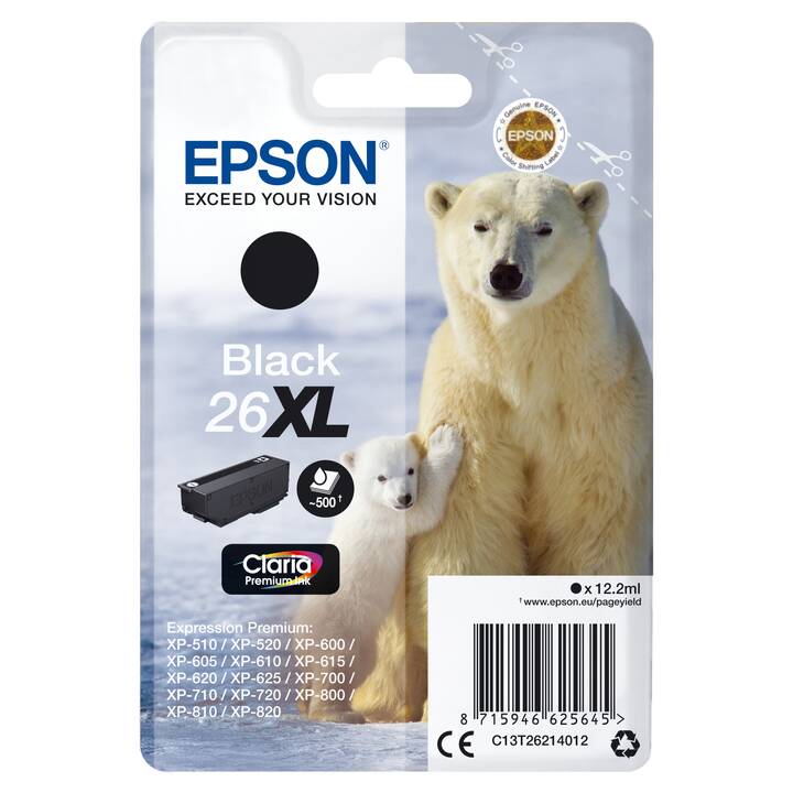 EPSON T26214012 (Noir, 1 pièce)