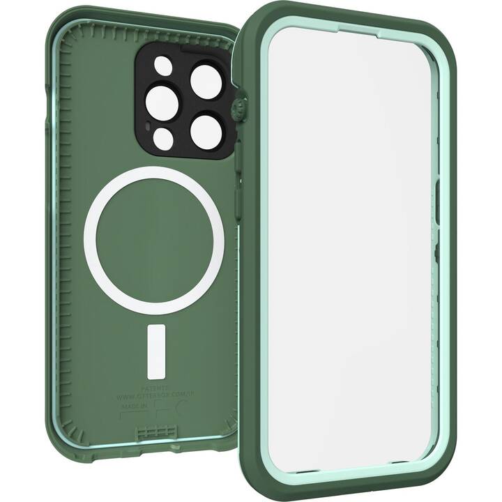 OTTERBOX Hardcase Fre (iPhone 14 Pro, Unicolore, Verde)