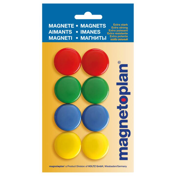 MAGNETOPLAN Puntina magnetico (8 pezzo)