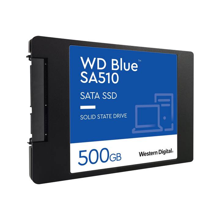 WESTERN DIGITAL WD Blue (SATA-III, 500 GB, Schwarz) - Interdiscount