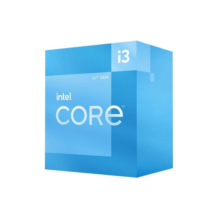 INTEL Core i3-12100 (LGA 1700, 3.3 GHz)