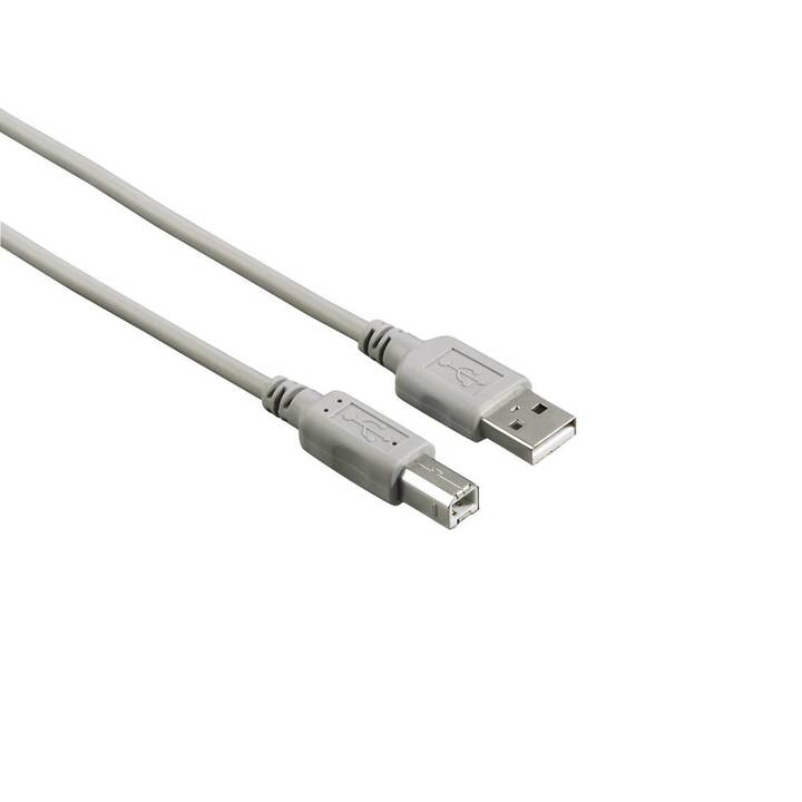 HAMA Câble (USB A, USB Typ-B, USB 2.0, 5 m)