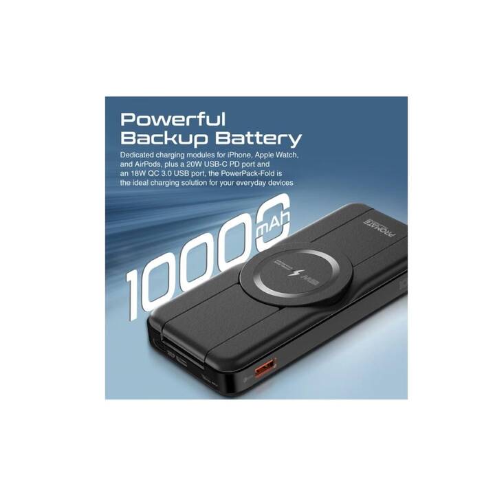 PROMATE PowerPack-Fold 5-in1 (10000 mAh)