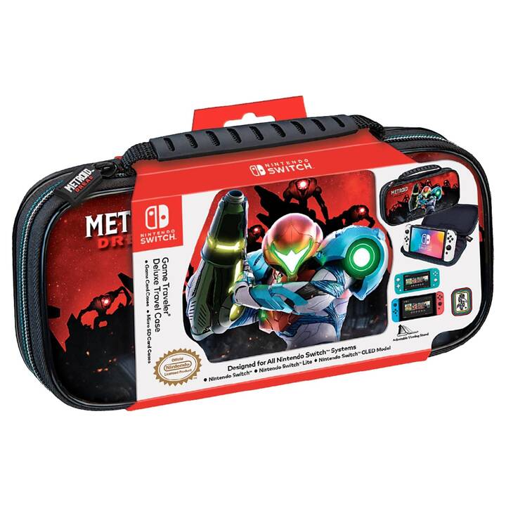 BIGBEN INTERACTIVE Sac de transport Console de jeu Metroid Dread (Switch OLED, Switch Lite, Switch)