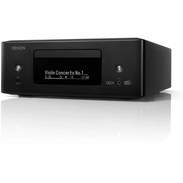 DENON RCD-N12DAB (Ricevitore stereo, Nero)