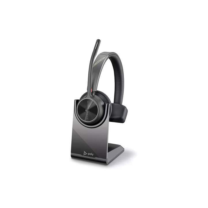HP Casque micro de bureau Voyager 4310 UC (On-Ear, Câble et sans fil, Noir)