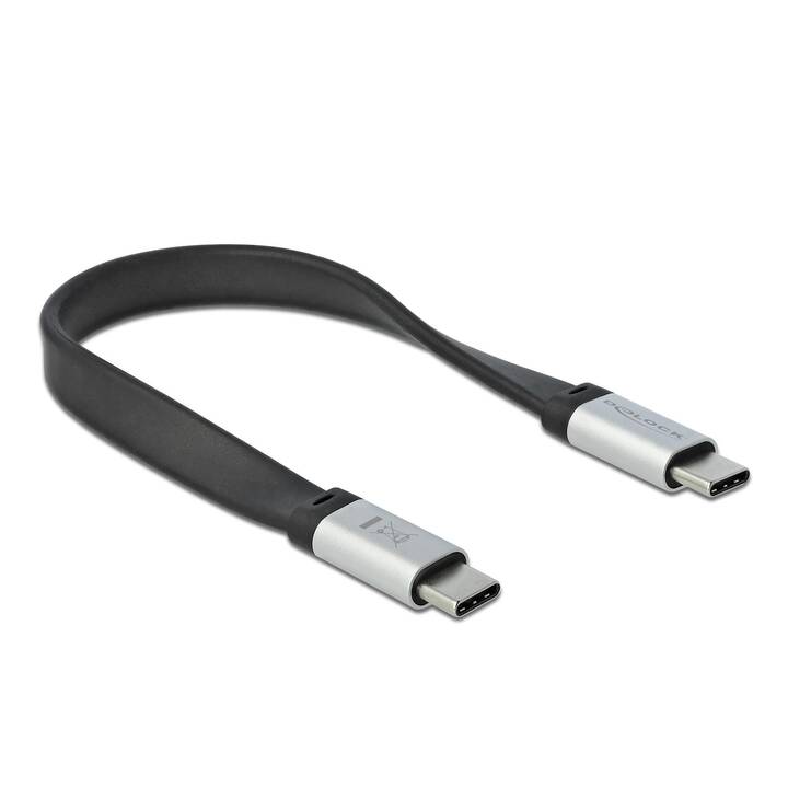 DELOCK USB-Kabel (USB 3.1 Typ-C, 0.22 m)