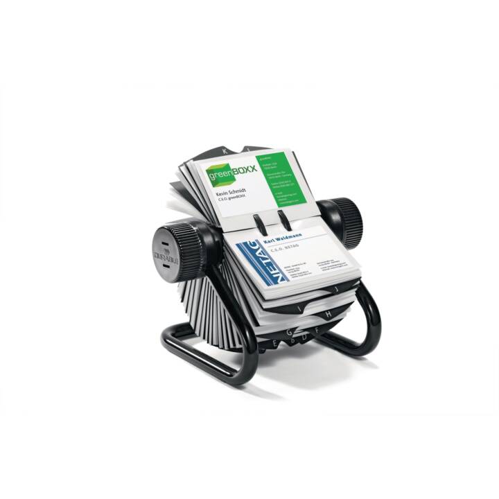 DURABLE Rolodex de cartes de visite Visifix (Noir)