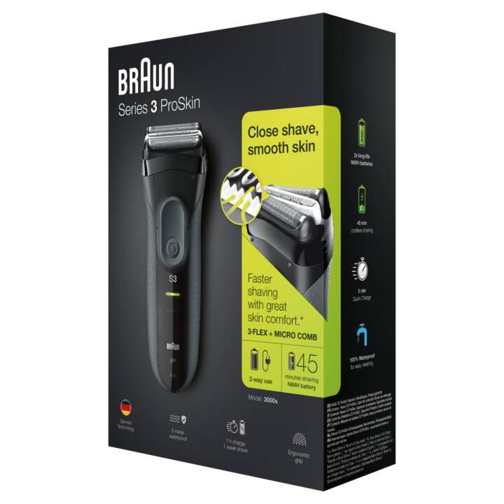 BRAUN Series 3 ProSkin 3000s