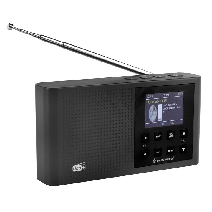SOUNDMASTER DAB165SW Digitalradio (Schwarz)