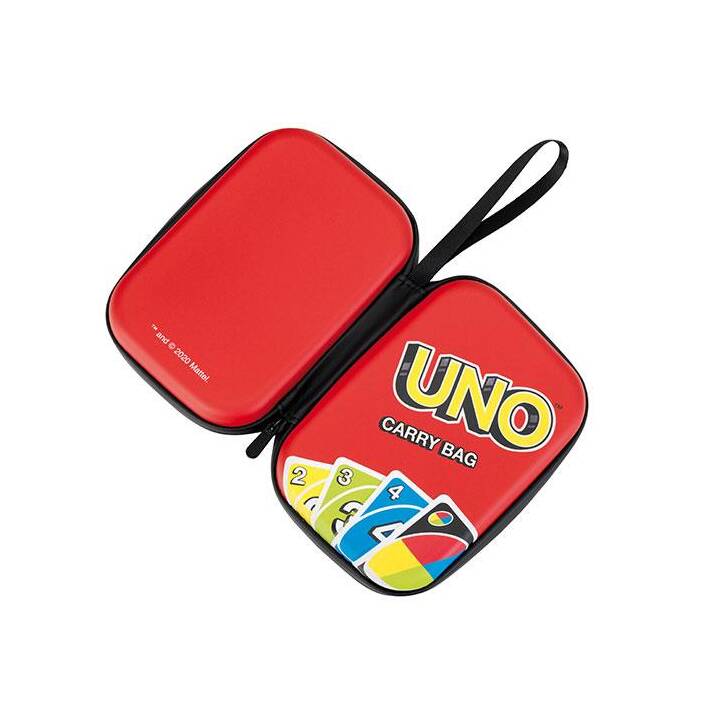KLEIN-TOYS Uno Kartenhalter (Rot, Mehrfarbig, 1 Stück)