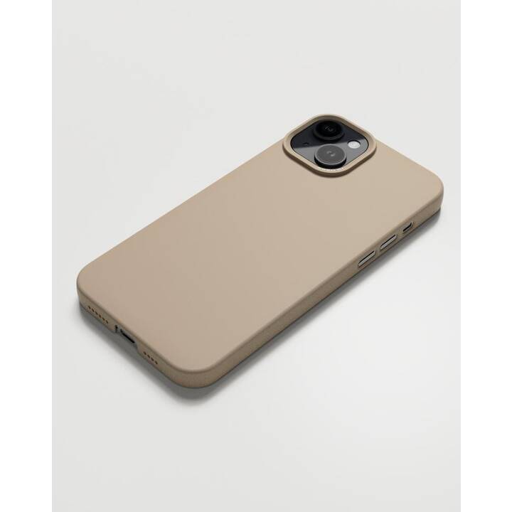 NUDIENT Backcover Thin (iPhone 15 Plus, Beige)