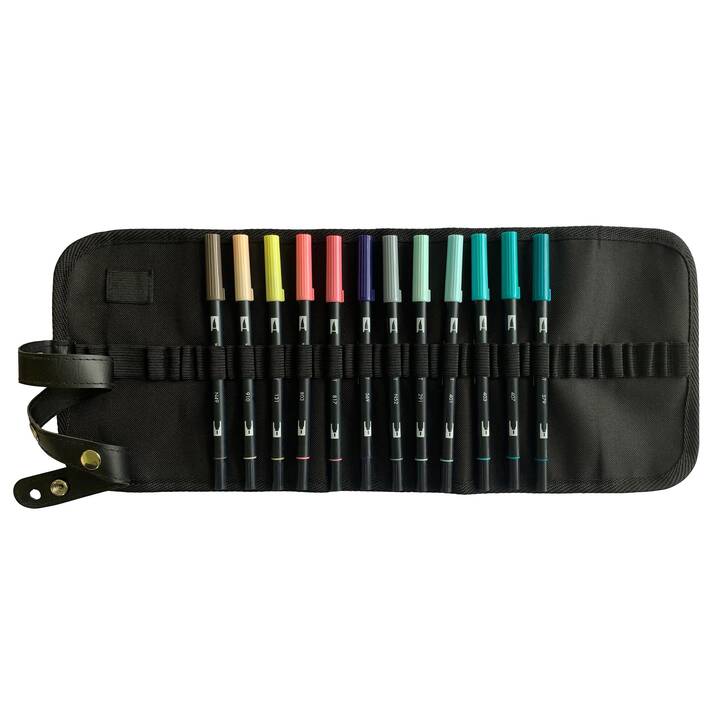 TOMBOW ABT Crayon feutre (Multicolore, 12 pièce)
