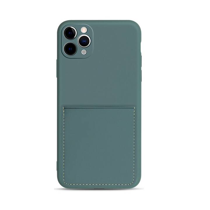 EG couverture arrière pour Apple iPhone SE (2020) 4.7" (2020) - vert foncé