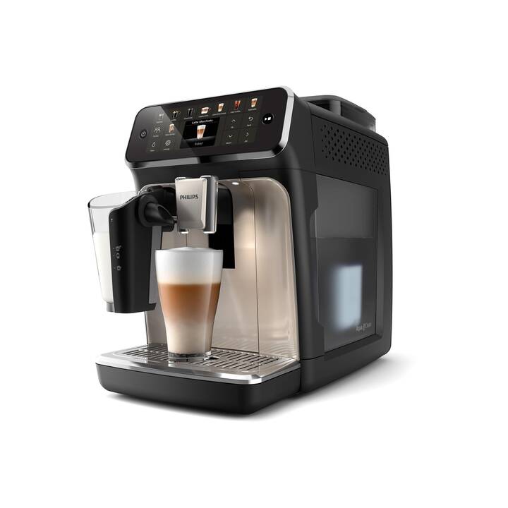 PHILIPS Series 5500 EP5547/90 (Chrome, Noir, 1.8 l, Machines à café automatique)