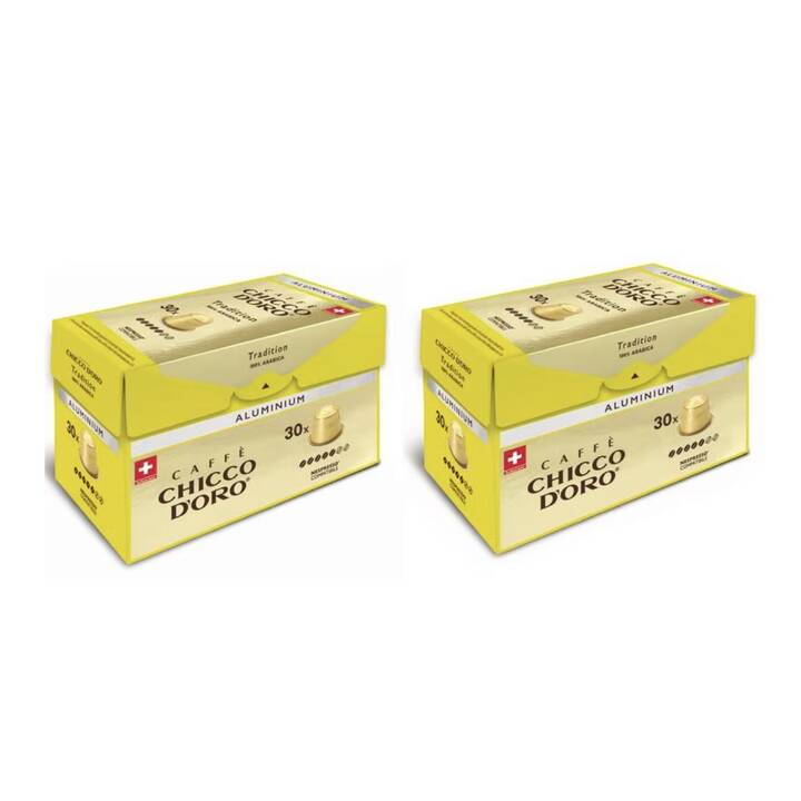 CHICCO D'ORO Kaffeekapseln Tradition 100% Arabica (60 Stück)