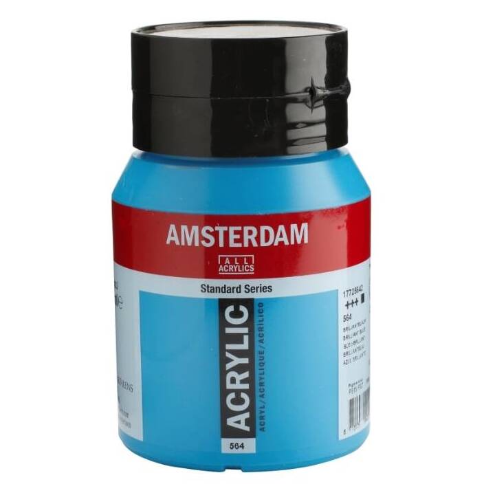 TALENS Acrylfarbe Amsterdam (500 ml, Blau)