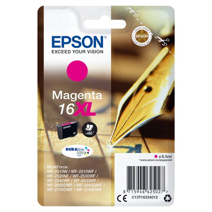 EPSON T1633 (Magenta, 1 pezzo)