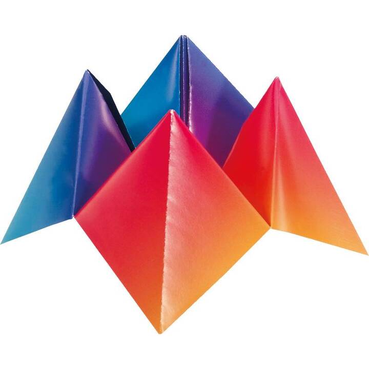 FOLIA Pliage du papier Rainbow (Multicolore, 100 pièce)