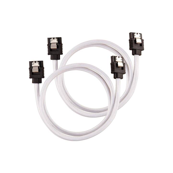 CORSAIR Premium Sleeved Set Câble de donnée interne (SATA, 60 cm)