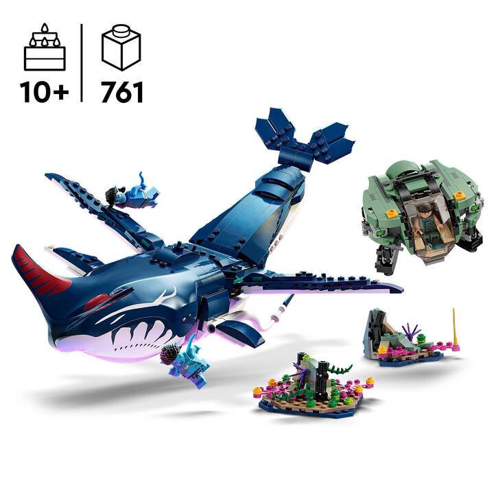 LEGO Avatar Payakan le Tulkun et Crabsuit (75579)