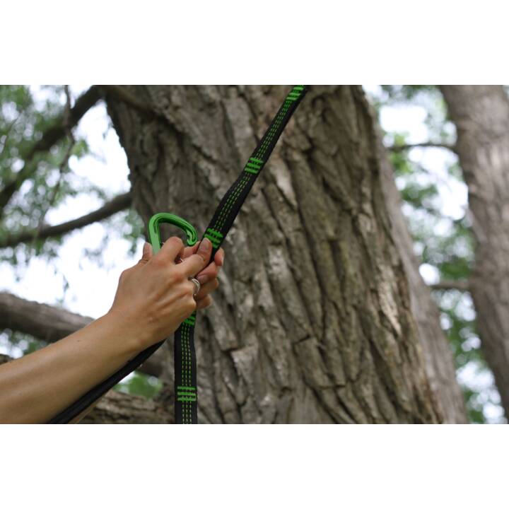 VIVERE corda Ultra Lite Tree Straps e moschettone (305 cm, nylon e acciaio Inox)