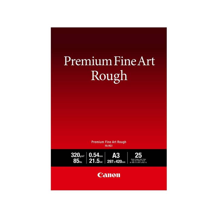 CANON Fine Art Kopierpapier (25 Blatt, A3, 320 g/m2)