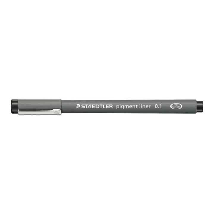 STAEDTLER 308 Pigment Liner Crayon feutre (Noir, 1 pièce)