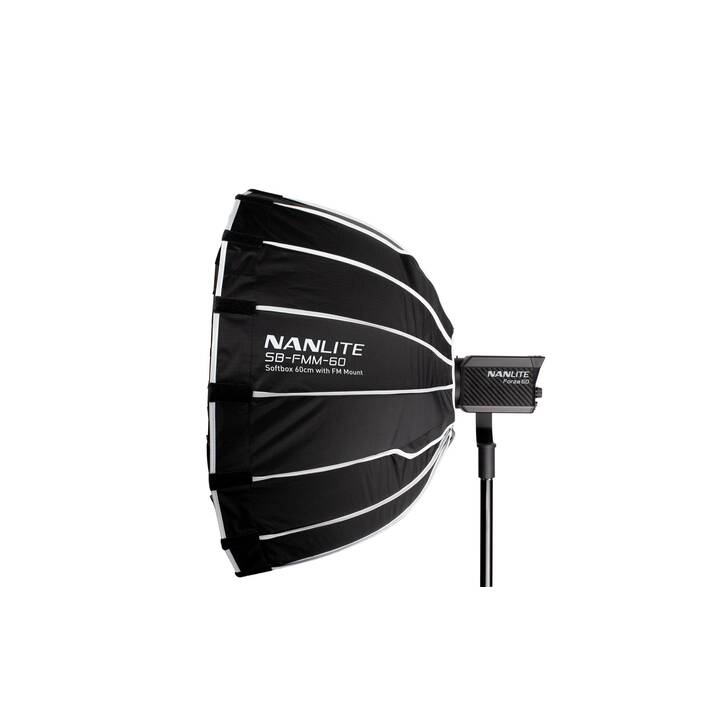 NANLITE SB-FMM-60 Softbox (Noir, 29 cm x 6.5 cm)