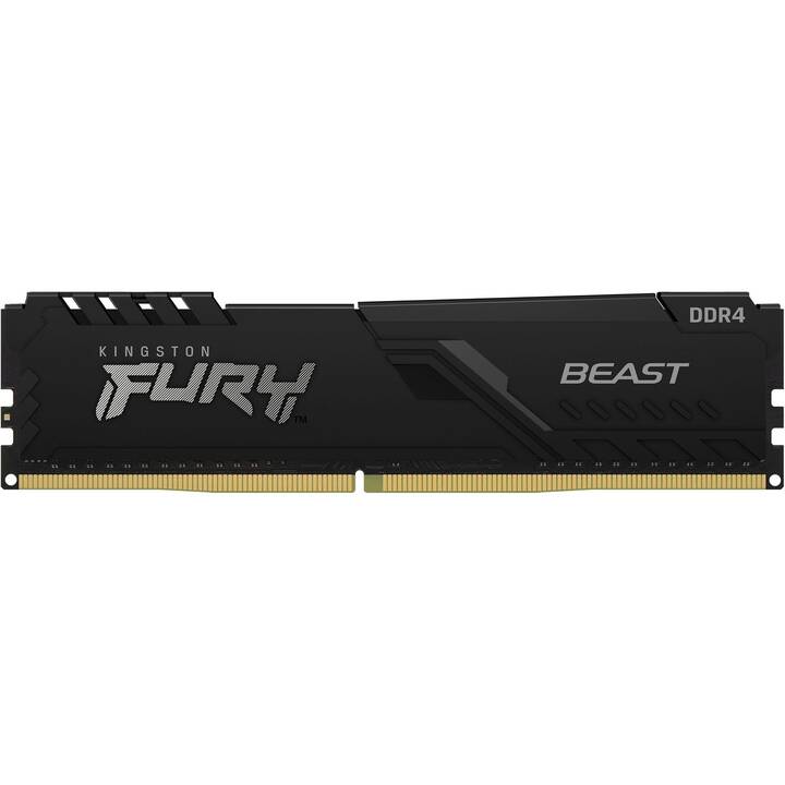HYPERX Fury Beast KF426C16BBK2/16 (2 x 8 Go, DDR4-SDRAM 2666 MHz, DIMM 288-Pin)