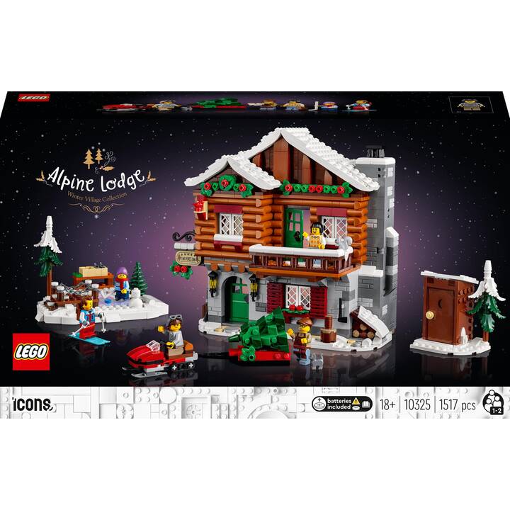 LEGO Icons Le chalet alpin (10325, Difficile à trouver)