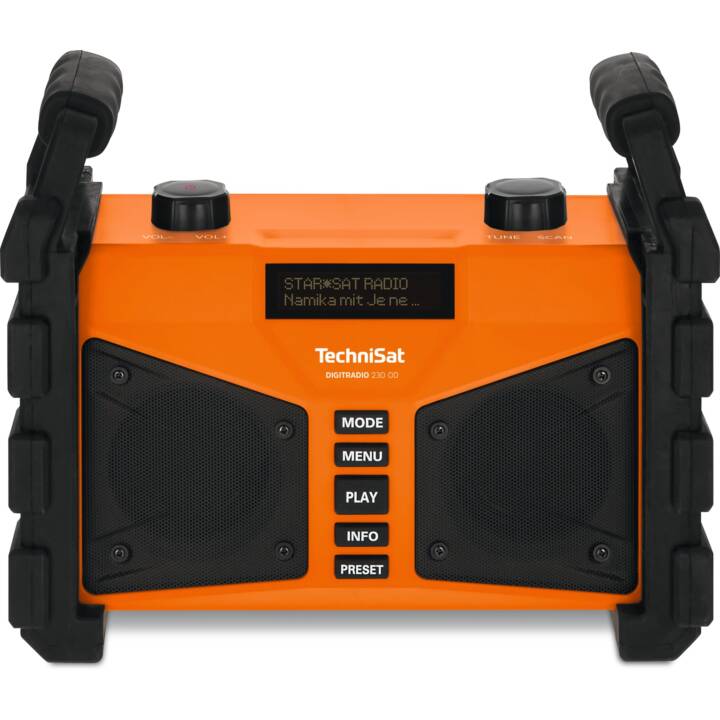 TECHNISAT DigitRadio 230 OD Radios de chantier (Orange, Noir)