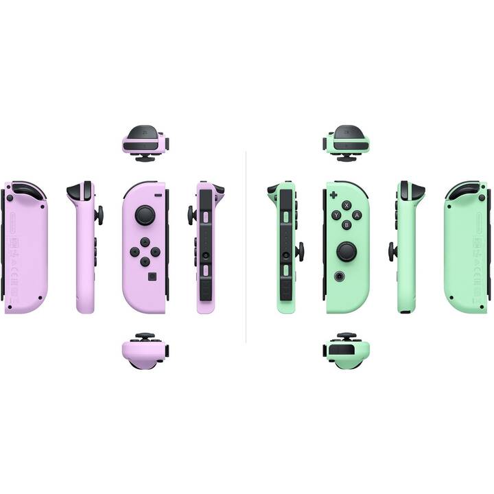 NINTENDO Joy-Con Duo Manette (Violet pastel, Vert pastel)