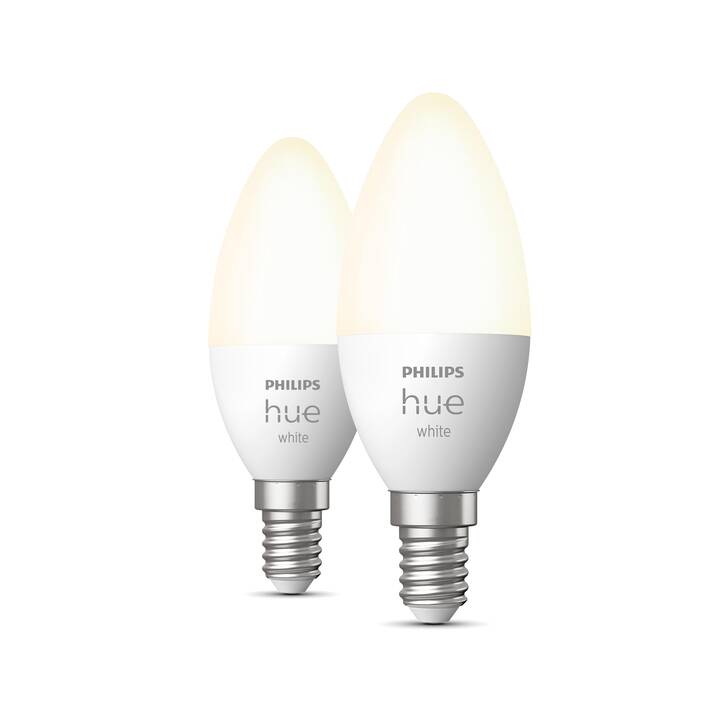 PHILIPS HUE LED Birne (E14, ZigBee, Bluetooth, 5.5 W)