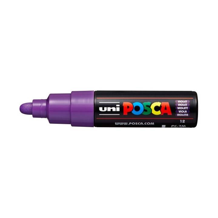 UNI-BALL Permanent Marker Posca (Violett, 1 Stück)